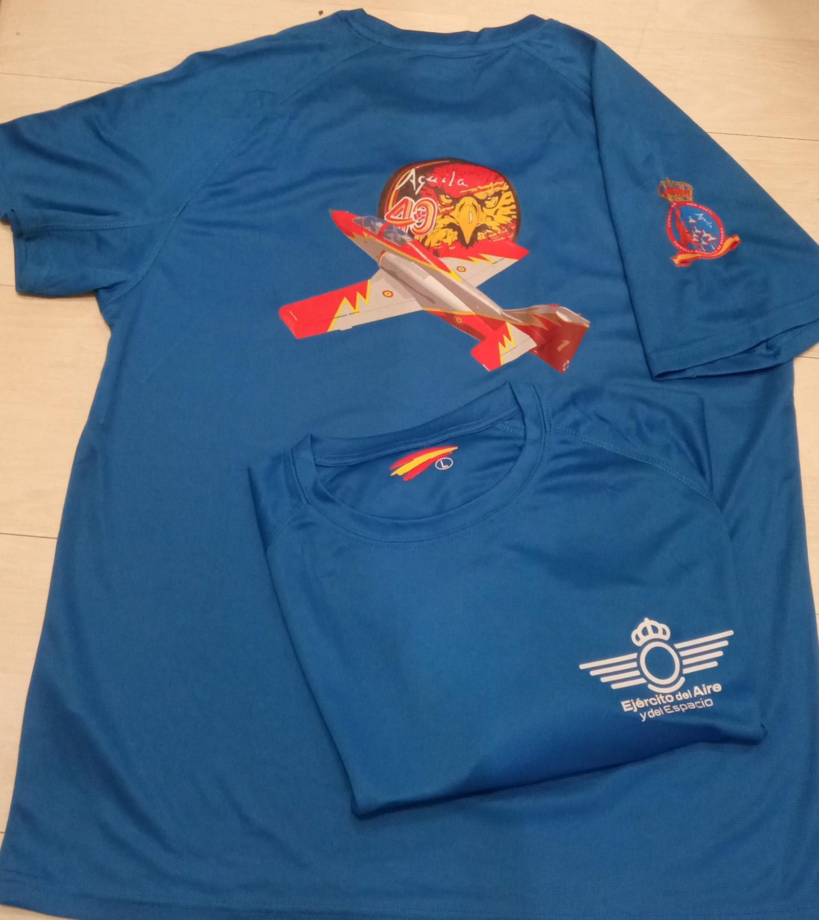 Camiseta Técnica Azul Patrulla Águila