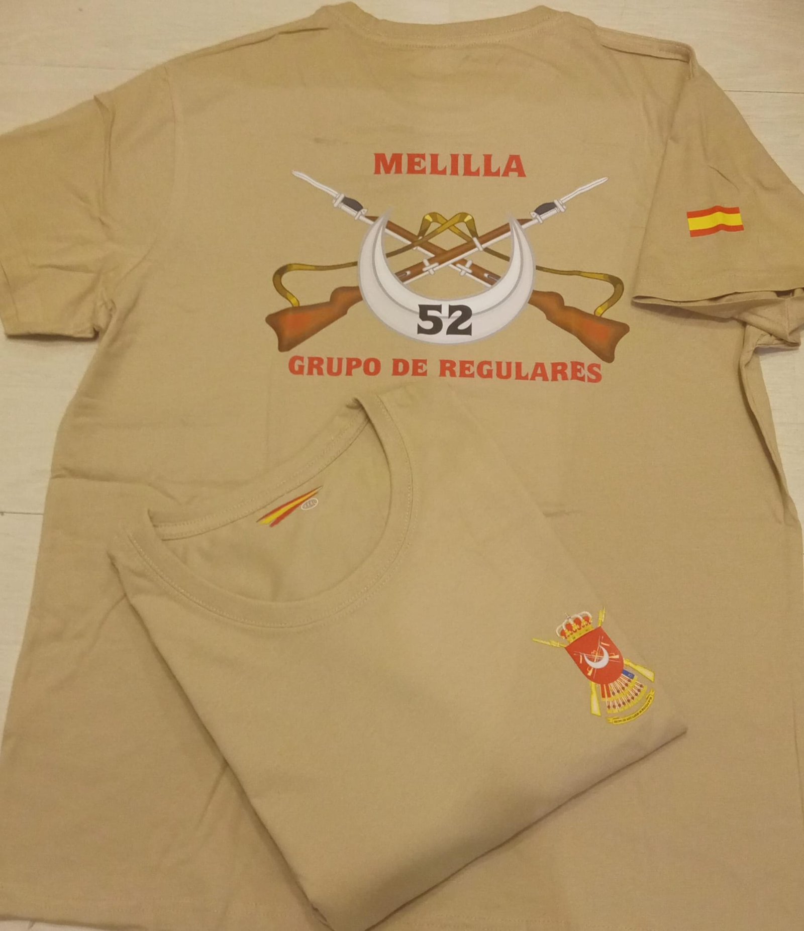 Camiseta Árida Regulares de Melilla