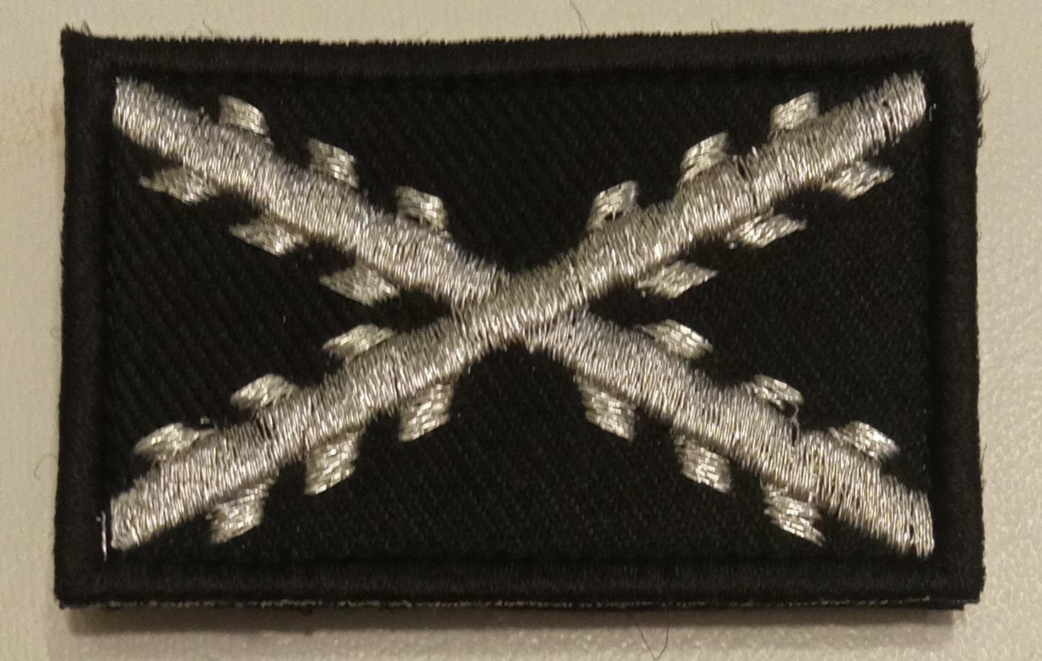 Parche Velcro 6CM Cruz De Borgoña