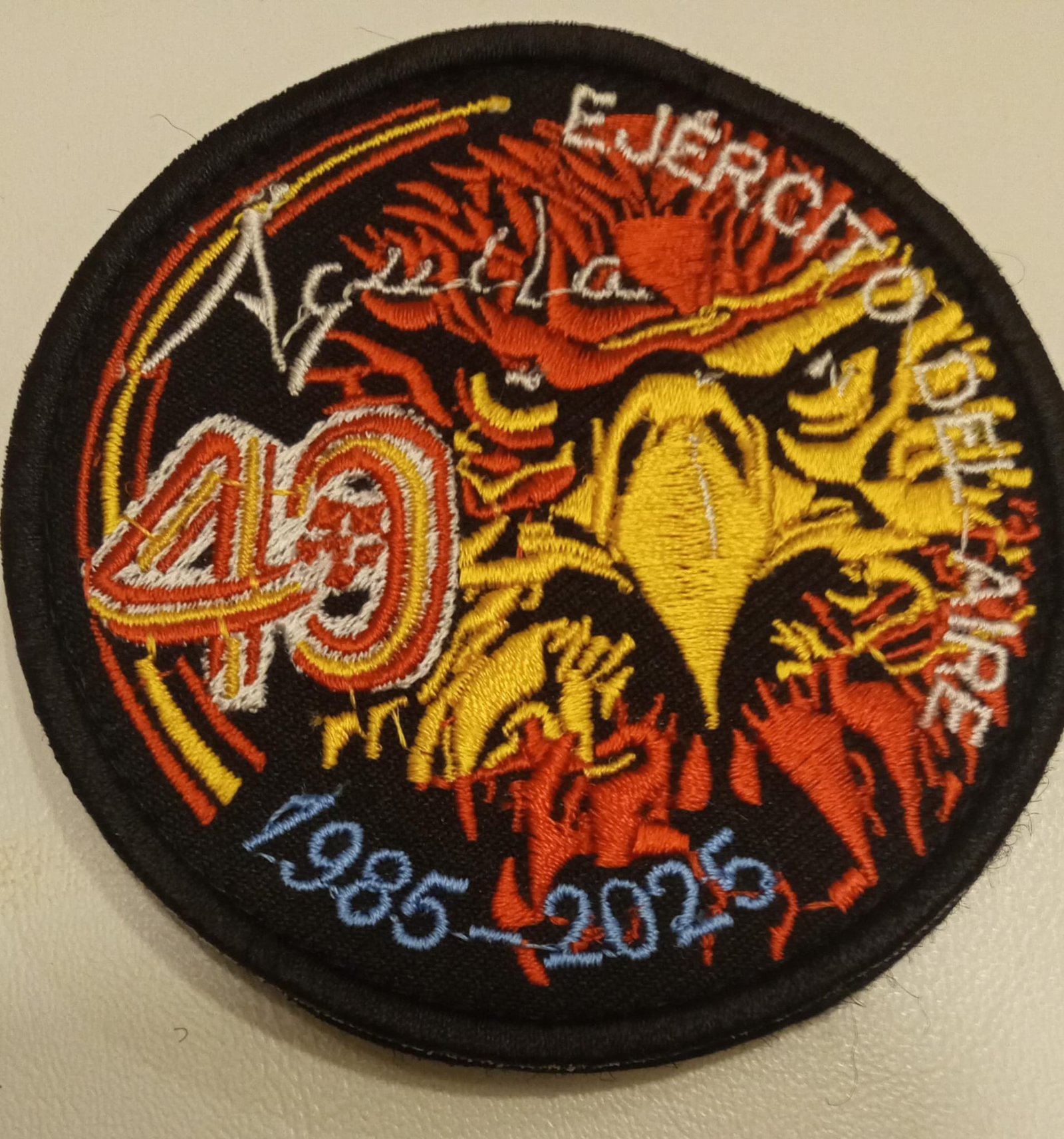 Parche Velcro 40 Años Patrulla Águila