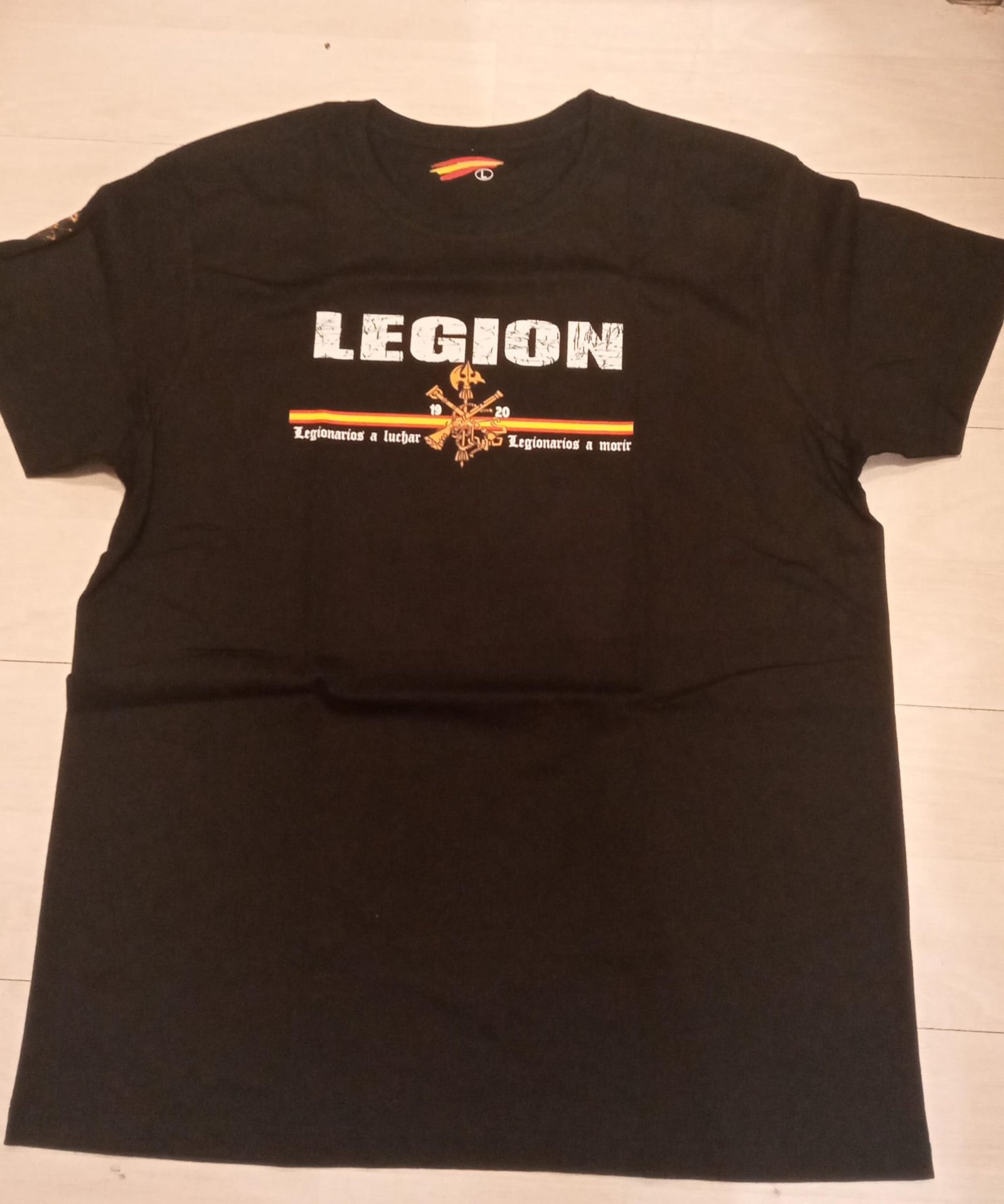 Camiseta Negra Legión Española